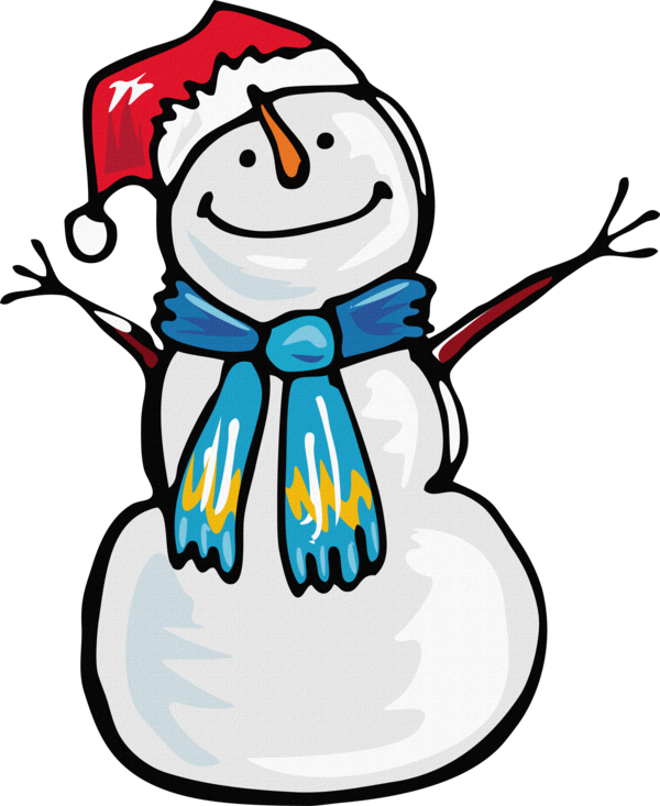 Transparent New Year Christmas Snowman Beak for Christmas