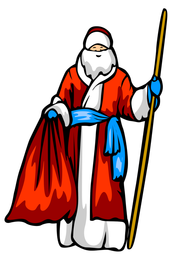 Transparent Christmas Santa Claus Ordinary Time Line for Christmas