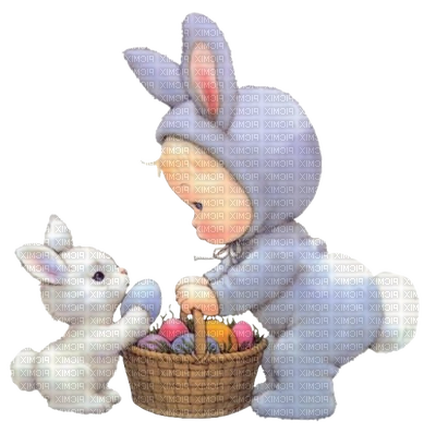 Transparent Easter Easter Bunny Presentation Stuffed Toy Toy for Easter
