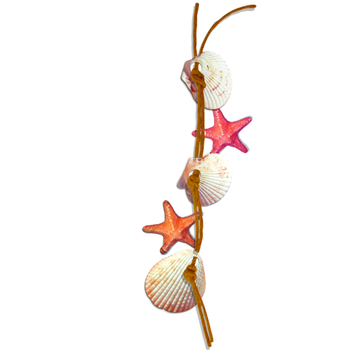 Transparent Seashell Sea Snail Sea Christmas Ornament for Christmas
