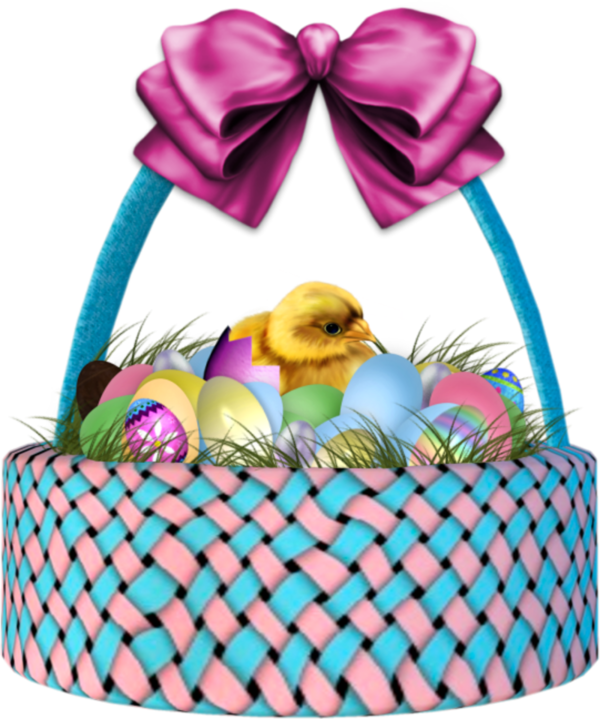 Transparent Easter Easter Egg Holiday Basket Gift Basket for Easter