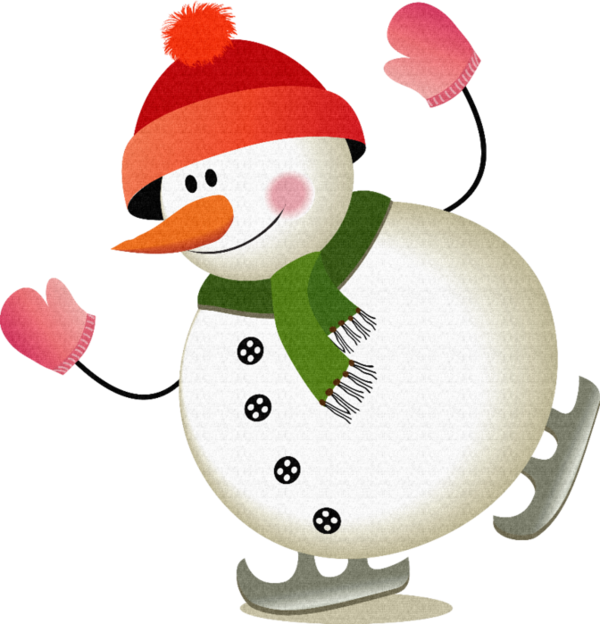 Transparent Snowman Mattress Drawing Christmas Ornament for Christmas