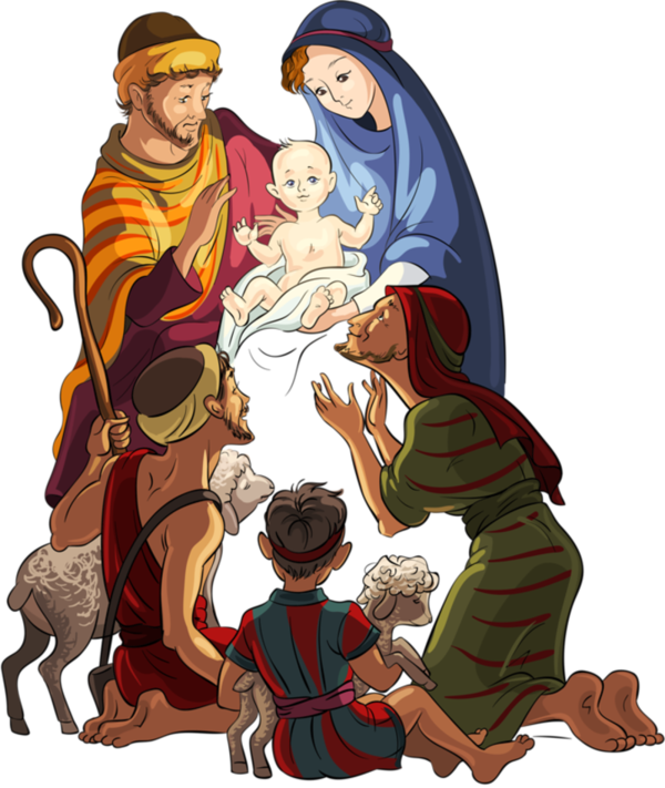 Transparent Manger Nativity Of Jesus Cartoon Friendship Human for Christmas