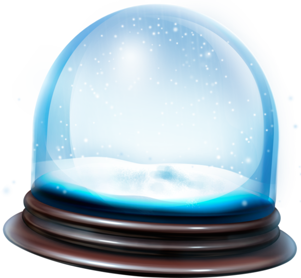 Transparent Snow Sphere Ball Water for Christmas