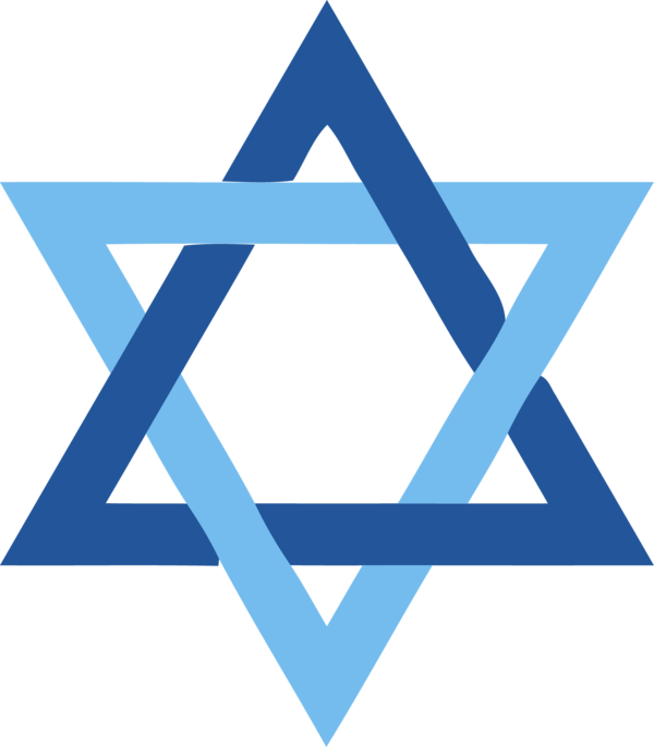 Transparent Hanukkah Line Triangle Logo for Happy Hanukkah for Hanukkah