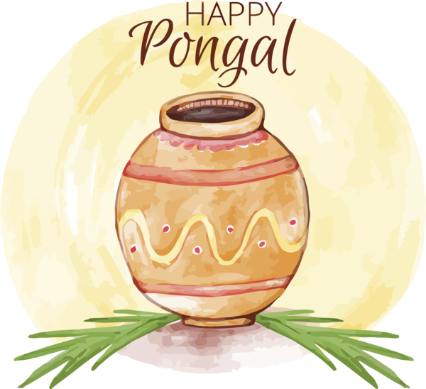 Transparent Pongal Peach for Thai Pongal for Pongal