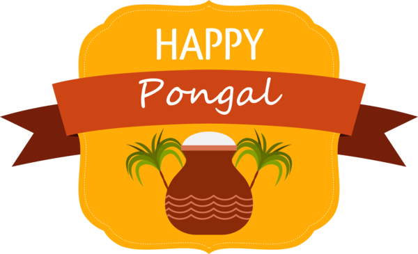 Transparent Pongal Yellow Pineapple Font for Thai Pongal for Pongal