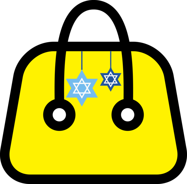 Transparent Hanukkah Yellow Circle for Happy Hanukkah for Hanukkah