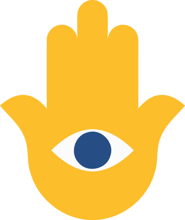 Transparent Hanukkah Yellow Symbol Logo for Happy Hanukkah for Hanukkah