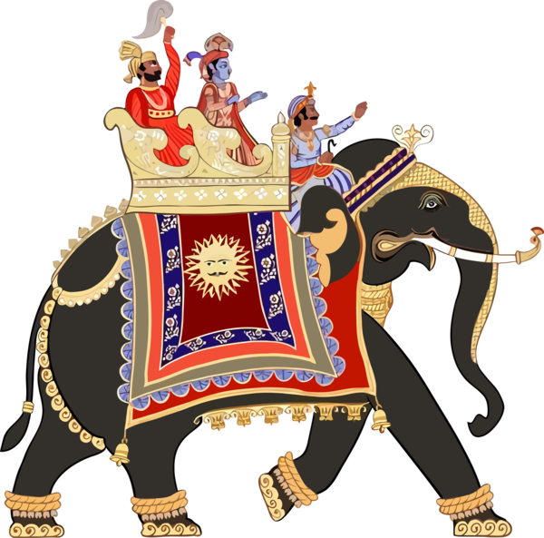 Transparent Pongal Elephant Indian elephant Middle ages for Thai Pongal for Pongal