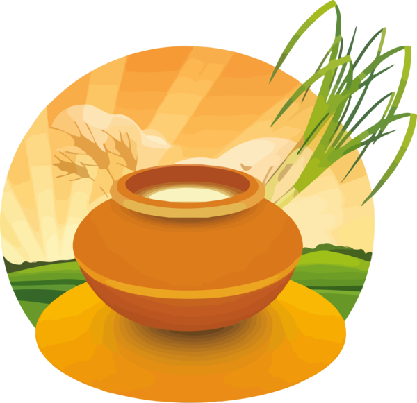 Transparent Pongal Cup Tableware Coffee cup for Thai Pongal for Pongal