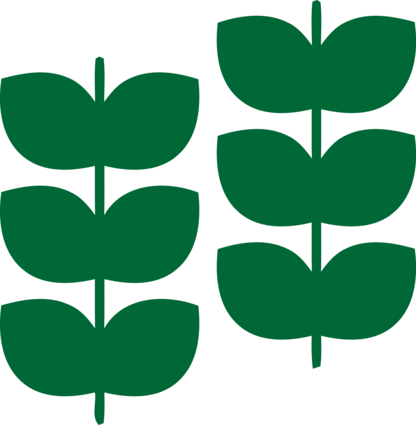 Transparent Pongal Green Leaf Symbol for Thai Pongal for Pongal