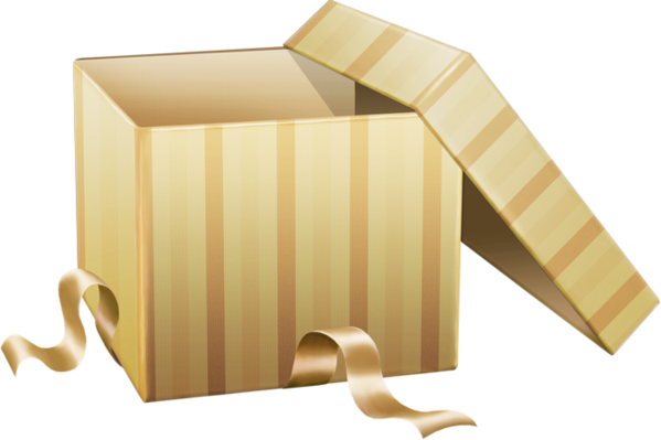 Transparent Gift Box Gift Wrapping Angle for Christmas