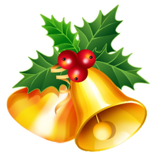 Transparent Christmas Bell Jingle Bells Natural Foods Fruit for Christmas