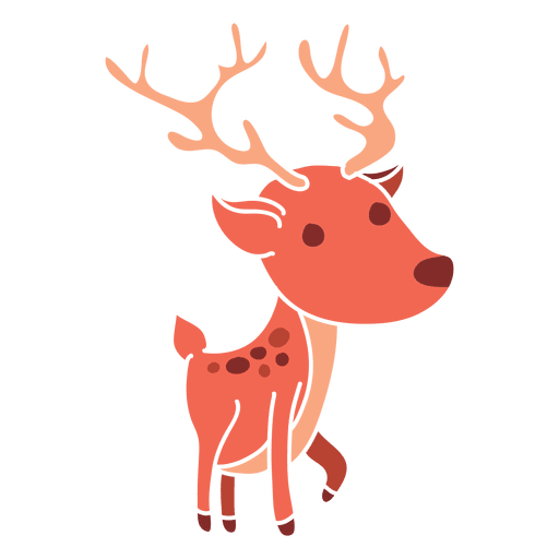 Transparent Reindeer Deer Christmas Day for Christmas