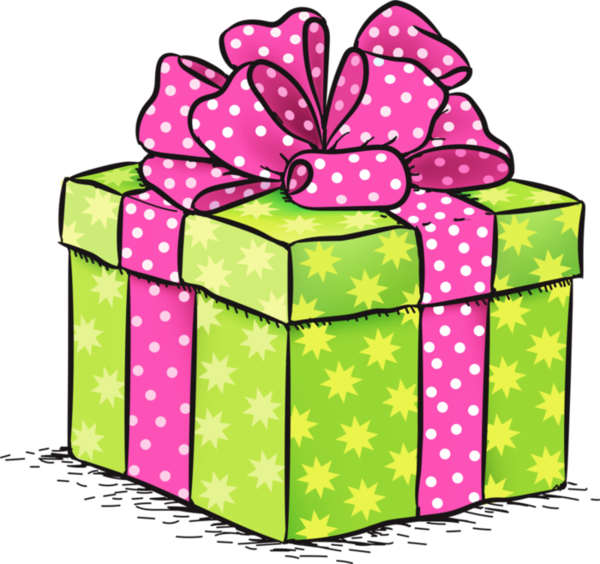Transparent Gift Gratis Cartoon Pink Leaf for Christmas