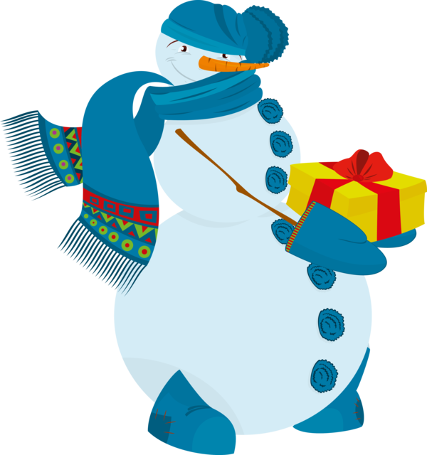 Transparent Christmas Akhir Pekan Week Snowman Headgear for Christmas