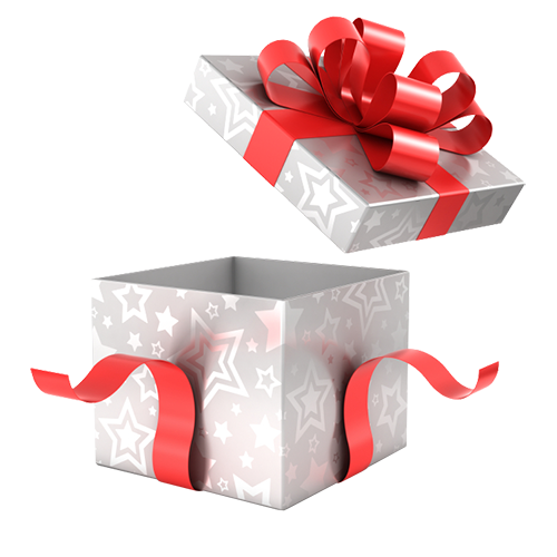 Transparent Kerstpakket Gift Christmas Box for Christmas