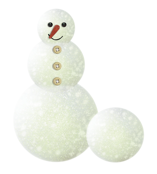Transparent Snowman Snow Nose Christmas Ornament for Christmas