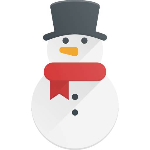 Transparent Christmas Symbol New Year Snowman for Christmas