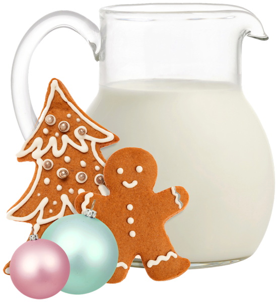 Transparent Milk Juice Glass Christmas Ornament Cup for Christmas