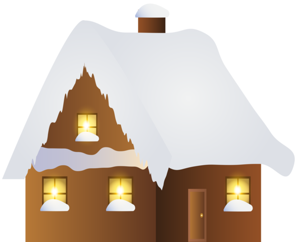 Transparent Blog Snow Christmas Lampshade House for Christmas