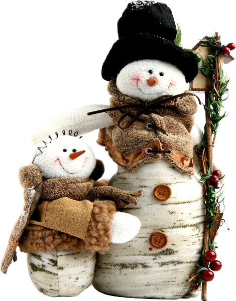 Transparent Snowman Blog Animation Christmas Ornament for Christmas