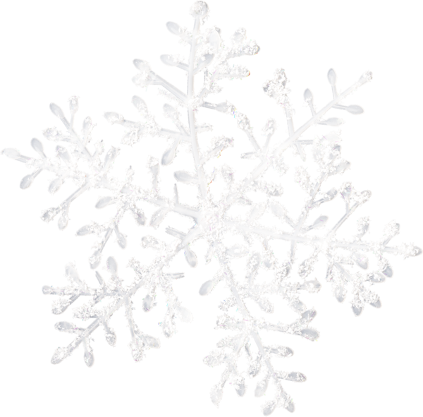 Transparent Snowflake Snow Season White Black And White for Christmas