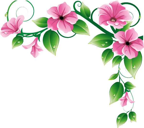 Transparent Flower Floral Design Cut Flowers Pink for Valentines Day