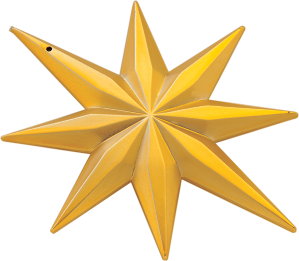 Transparent Christmas Day Drawing Symbol Yellow Star for Christmas