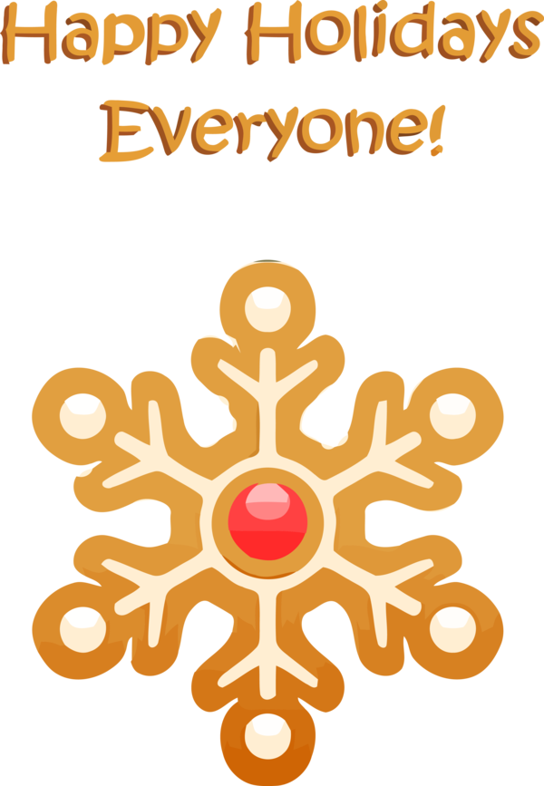 Transparent Christmas Text for Gingerbread for Christmas