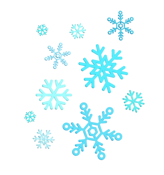 Transparent Snowflake Snow Stock Photography Pedicel for Christmas