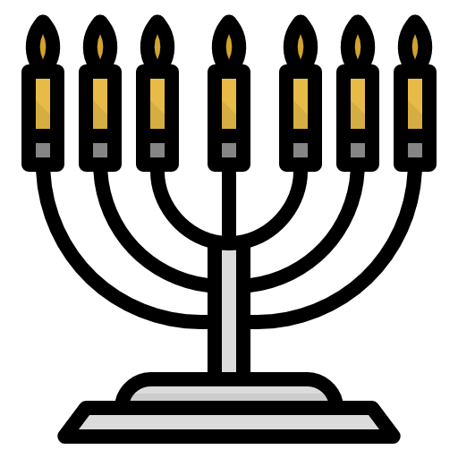 Transparent Candlestick Advent Candle Candle Menorah Hanukkah for Hanukkah