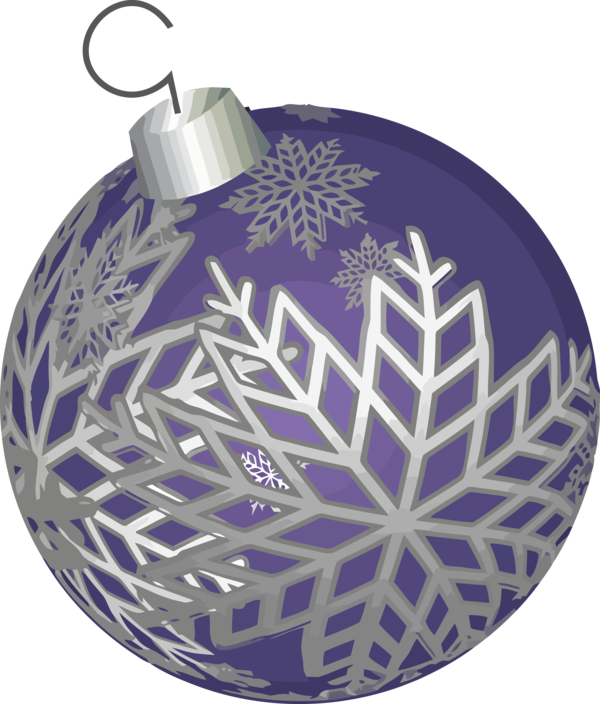 Transparent Christmas Holiday ornament Violet Purple for Christmas Bulbs for Christmas