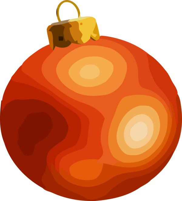 Transparent Christmas Orange Pumpkin Tree for Christmas Bulbs for Christmas