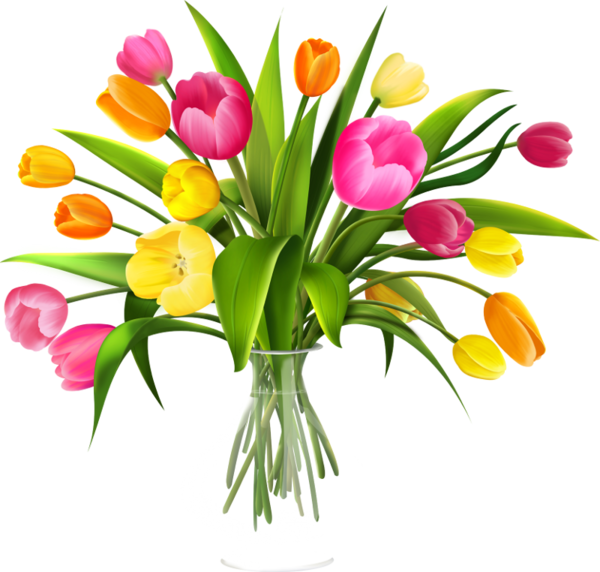 Transparent Vase Flower Flower Bouquet Plant for Valentines Day