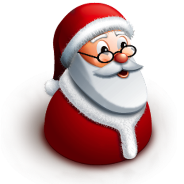 Transparent Santa Claus Christmas Day Reindeer Cartoon for Christmas