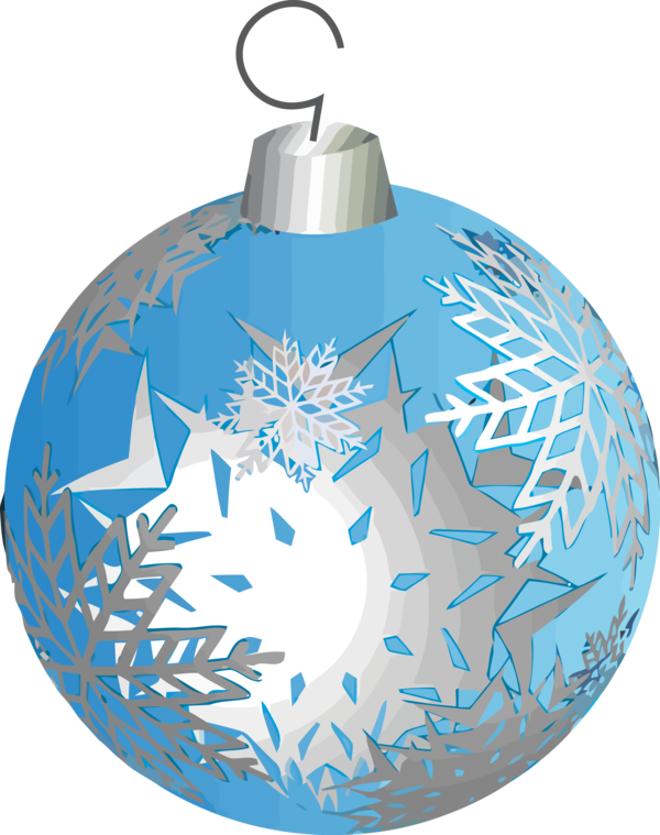 Transparent Christmas Holiday ornament Aqua Turquoise for Christmas Bulbs for Christmas