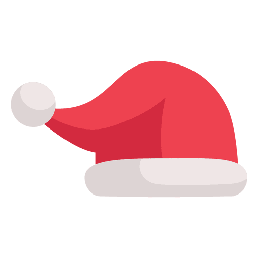 Transparent Santa Claus Santa Suit Hat Red Cap for Christmas