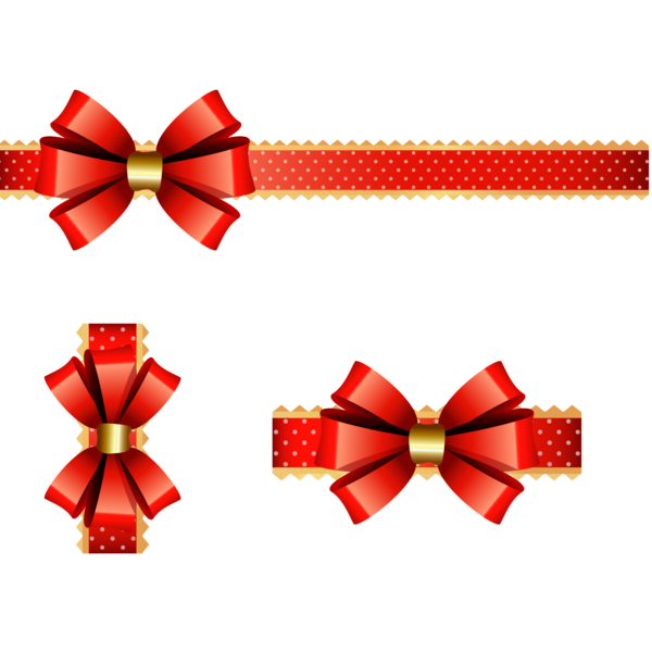 Transparent Christmas New Year New Years Day Bow Tie Gift for Christmas