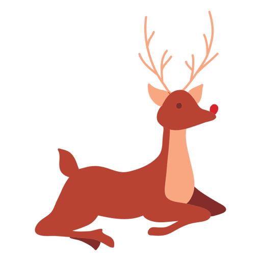 Transparent Reindeer Rudolph Drawing Snout Deer for Christmas
