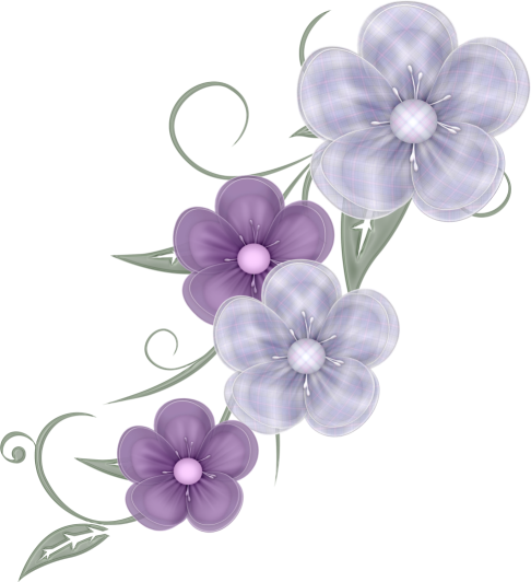 Transparent Floral Design Flower Cut Flowers Violet for Valentines Day