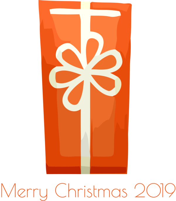 Transparent Christmas Orange Font for Merry Christmas for Christmas