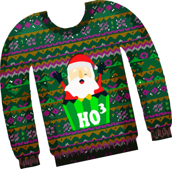 Transparent Christmas Clothing Sleeve Sweater for Christmas Ornament for Christmas