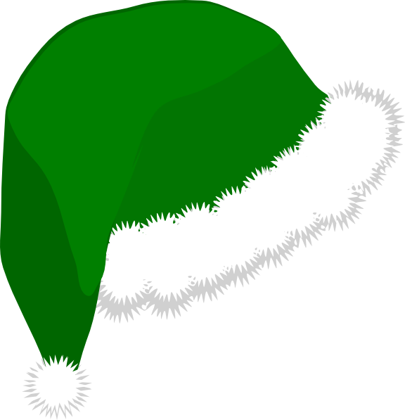 Transparent Santa Claus Santa Suit Hat Plant Leaf for Christmas