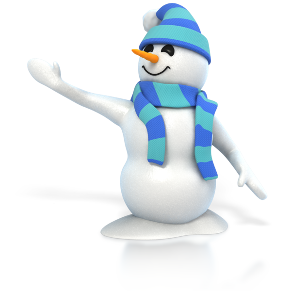 Transparent Snowman Presentation Holiday Flightless Bird for Christmas