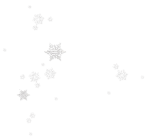 Transparent Snowflake Theme Computer White Black for Christmas