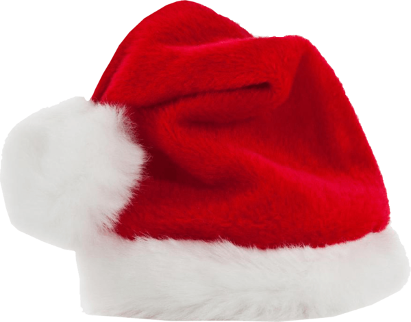 Transparent Santa Claus Christmas Santa Suit Red Headgear for Christmas