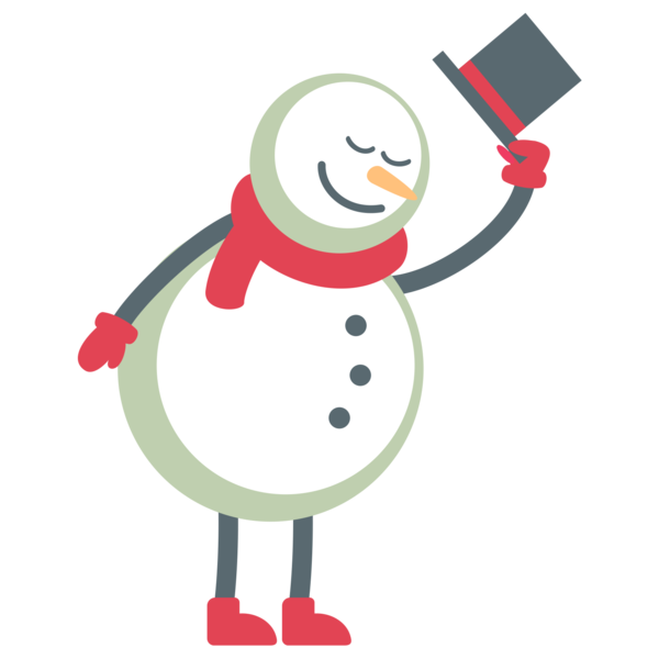 Transparent Santa Claus Snowman Christmas Day Technology for Christmas