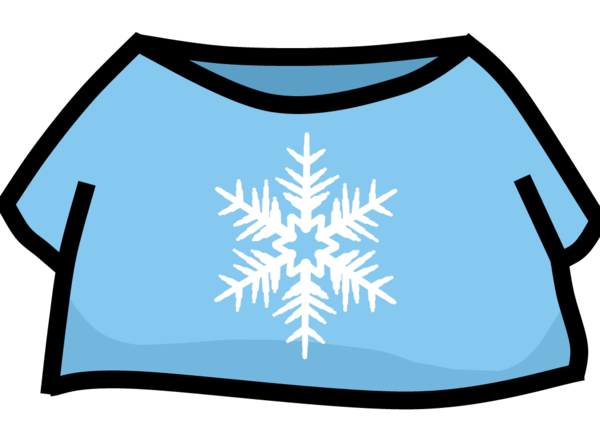 Transparent Club Penguin Tshirt Penguin Outerwear Sleeve for Christmas